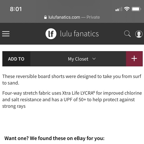 💦Lululemon Reversible Surf Short ll-Paradi… - Picture 13 of 14